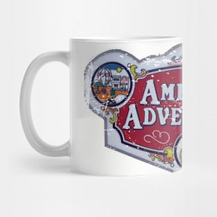 American Adventures Retro design Mug